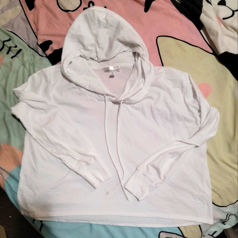Cropped hoodie